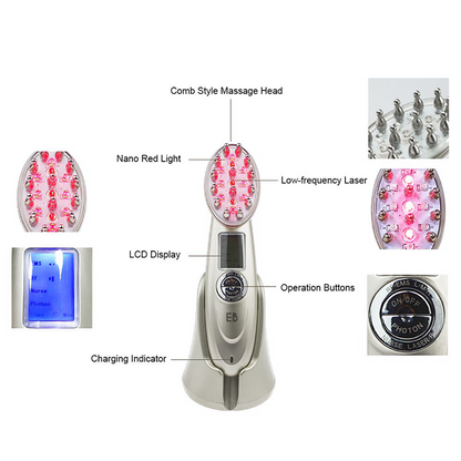 Electric Scalp Massage Comb with Infrared